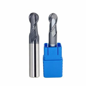 2 flutes HRC45 solid carbide ball nose end mill