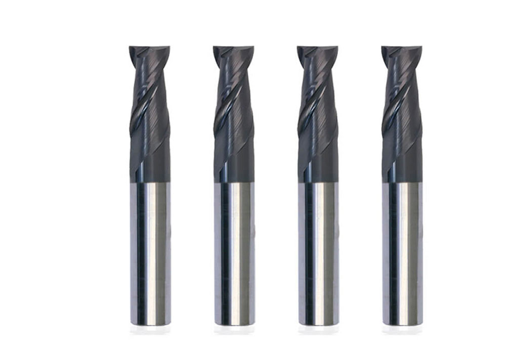 2/4 flutes flat bottom solid carbide end milling cutter wxsoon