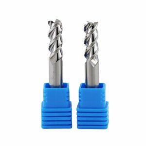 3 flutes tungsten carbide end mill for aluminum