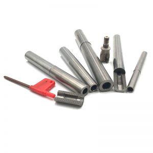 tungsten solid screwed holders for interchangeable solid carbide heads