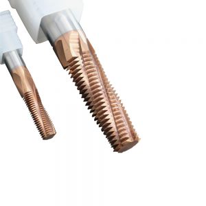 BSPT Tungsten Carbide Thread Endmills for CNC Threading Cut