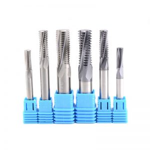 full-tooth solid carbide threading end mills for cnc tools