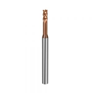 Precision Deep Groove HRC60 Long Neck Endmills for Milling Metal