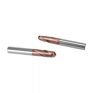 HRC60 tungsten carbide ball nose end mills for stainless steel