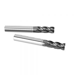 unequal 38 spiral angle solid carbide corner rounding endmills for stainless steel